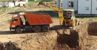 Котлован для дома Усинск, цена от 312 руб./м3.