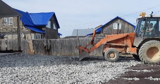 Отсыпка участка Усинск, цена от 208 р./куб.